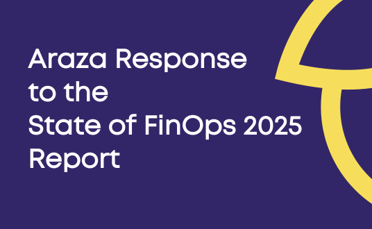 Araza Response to the State of FinOps 2025 Report